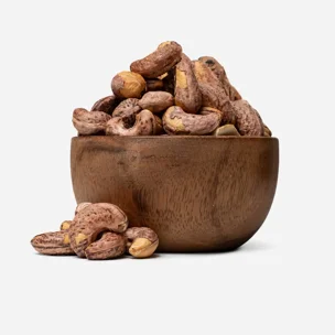 Cashewkerne mit Haut, geröstet & gesalzen A180