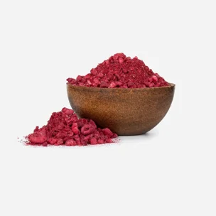 Gefriergetrocknete Himbeeren Pulver/Stücke