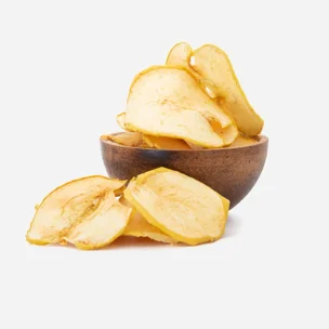 Getrocknete Apfelscheiben