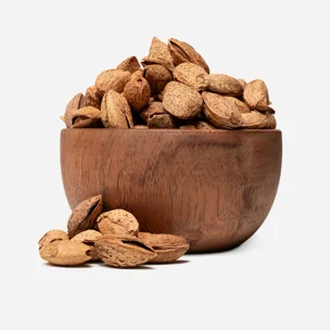 Mandeln in der Schale