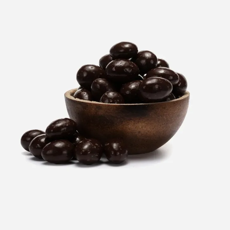 Mandeln in Zartbitterschokolade