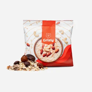 Porridge Zartbitterschokolade & Haselnüsse